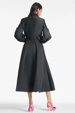 Astor Top - Black 13 Astor Top - Black -Sachin & Babi Clothing ASTORTOP LEIGHTONSKIRT BLACK BACK