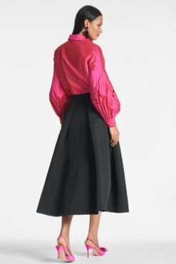 Astor Top - Fuchsia -Sachin & Babi Clothing ASTORTOP LEIGHTONSKIRT FUCHSIA BACK