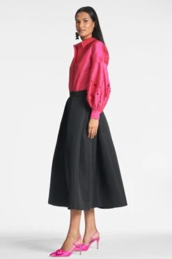 Astor Top - Fuchsia -Sachin & Babi Clothing ASTORTOP LEIGHTONSKIRT FUCHSIA SIDE2 1