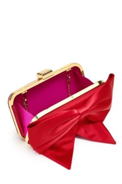 Cupids Clutch - Holly Red -Sachin & Babi Clothing BAG CUPIDSCLUTCH HOLLYRED OPEN b566b0f3 47d4 4e20 b2c7 3b744a466f0b