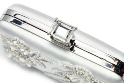 Embellished On The Rocks Clutch - Off White 10 Embellished On The Rocks Clutch - Off White -Sachin & Babi Clothing BAG ONTHEROCKSCLUTCH OFFWHITE TOP