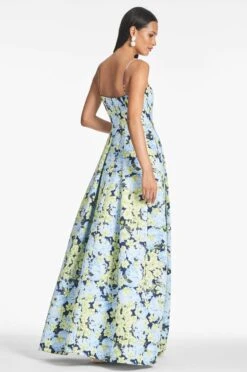 Beau Gown - Garden Club 9 Beau Gown - Garden Club -Sachin & Babi Clothing BEAUGOWN GARDENCLUB BACK