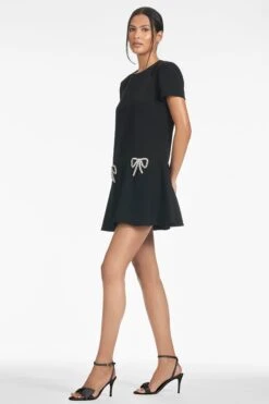Bethany Dress - Black -Sachin & Babi Clothing BETHANYDRESS BLACK SIDE2