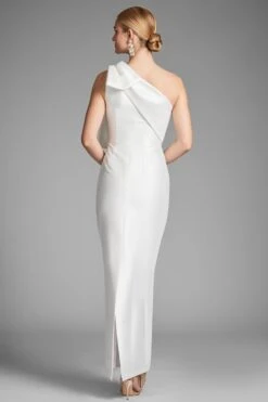 Bonnie Gown - Ivory -Sachin & Babi Clothing BONNIEGOWN WHITE BACK2