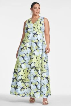 Brooke Gown - Garden Club -Sachin & Babi Clothing BROOKEGOWN GARDENCLUB FRONT1