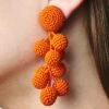 COCONUTS EARRINGS - BRIGHT ORANGE 1 COCONUTS EARRINGS - BRIGHT ORANGE -Sachin & Babi Clothing C18E01 COCONUTS BRIGHTORANGE f0da001d 72fd 4bea 92f6 3822490d846b