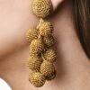 COCONUTS EARRINGS - GOLD -Sachin & Babi Clothing C18E01 COCONUTS GOLD 8030126f a21f 453a b4ea b17036cf1a47