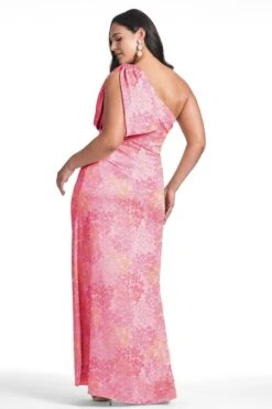 Chelsea Gown - Pastel Sunset Hydrangea -Sachin & Babi Clothing CHELSEAGOWN SUNSETHYDRANGEA BACK12 21c7a9cd cc01 4521 9229 3c31bf03900a