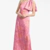 Chelsea Gown - Pastel Sunset Hydrangea -Sachin & Babi Clothing CHELSEAGOWN LIGHTSUNSETHYDRANGEA FRONT