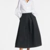 Elizabeth Top - White -Sachin & Babi Clothing ELIZABETHTOP LEIGHTONSKIRT WHITE FRONT2
