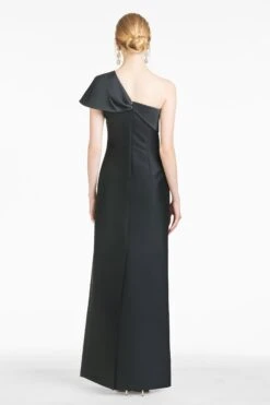 Ines Gown - Black -Sachin & Babi Clothing F18G18 001 INESGOWN BLACK BACK