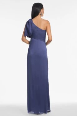 Chelsea Gown - Deep Cobalt -Sachin & Babi Clothing F231B42 409 4