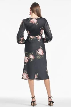 Lola Dress - Noir Blossom -Sachin & Babi Clothing F241D46 004 4