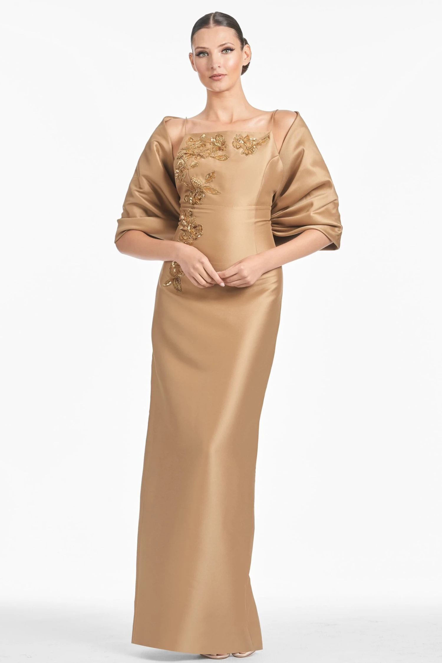 The Hug Shawl - Chestnut Gold 4 The Hug Shawl - Chestnut Gold - Image 2