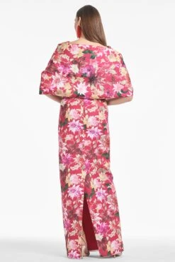 The Hug Shawl - Deep Pink Dahlia 11 The Hug Shawl - Deep Pink Dahlia -Sachin & Babi Clothing F241J05 695 3