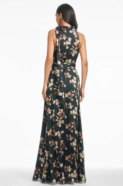 Kayla Gown - Black Venetia Petal -Sachin & Babi Clothing F242G37 001 5 ce2ee96a f8b2 42f2 86ba ed99c625b86b