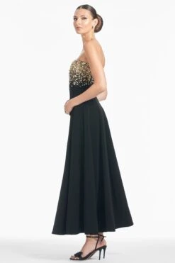 Bettany Gown - Black 12 Bettany Gown - Black -Sachin & Babi Clothing F243G26 001 5