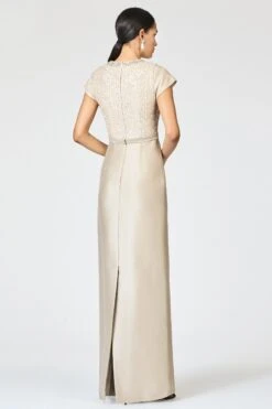 ISLA GOWN - DUNE/PEWTER -Sachin & Babi Clothing F251G47 252 5