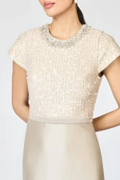 ISLA GOWN - DUNE/PEWTER -Sachin & Babi Clothing F251G47 252 6