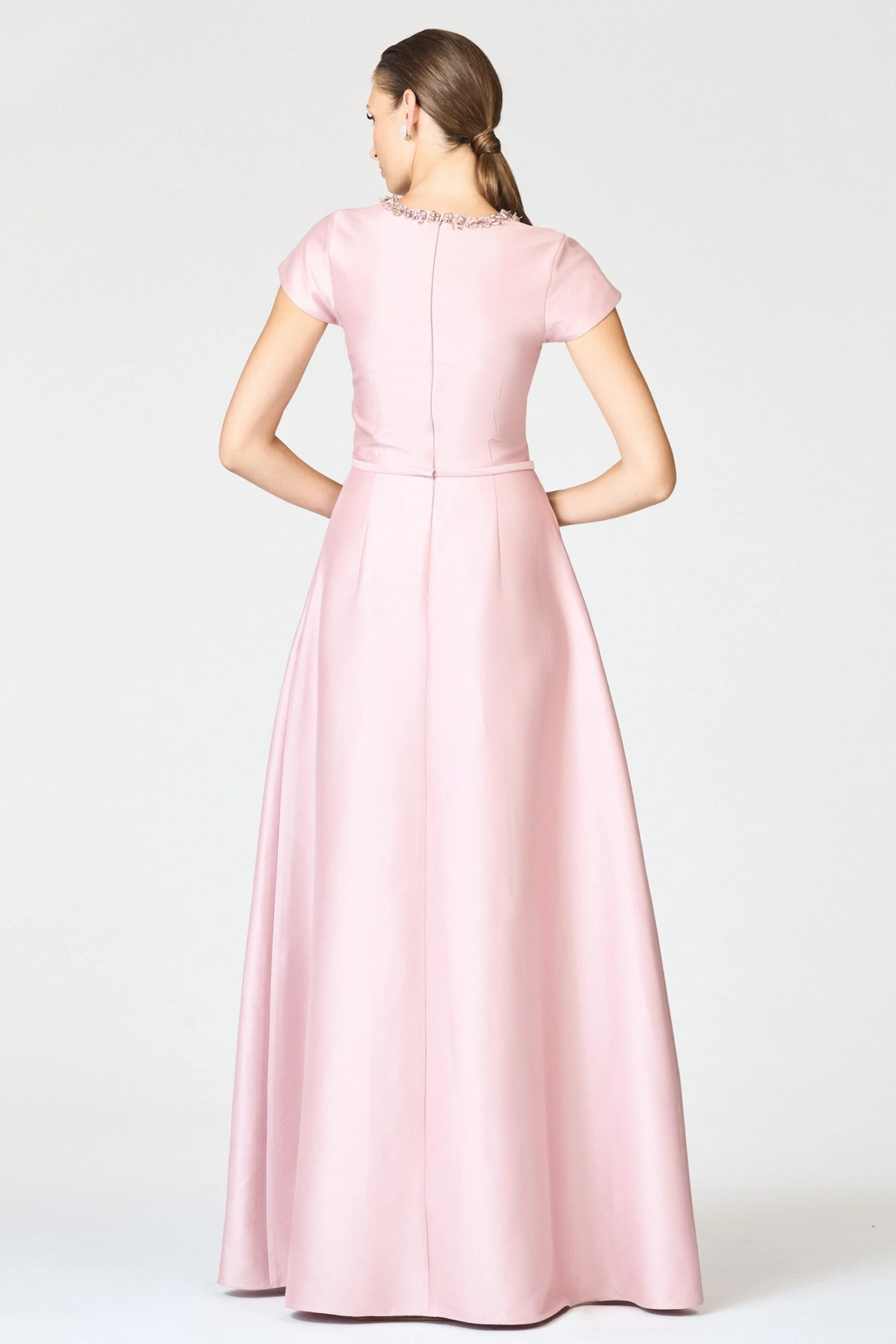 EMBELLISHED BLYTHE GOWN - ROSE QUARTZ 7 EMBELLISHED BLYTHE GOWN - ROSE QUARTZ - Image 5