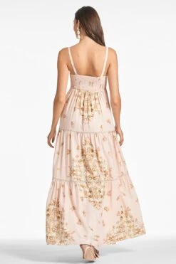 Giorno Dress - Petalo Rosa Fresco -Sachin & Babi Clothing GIORNODRESS PETALOROSAFRESCO BACK