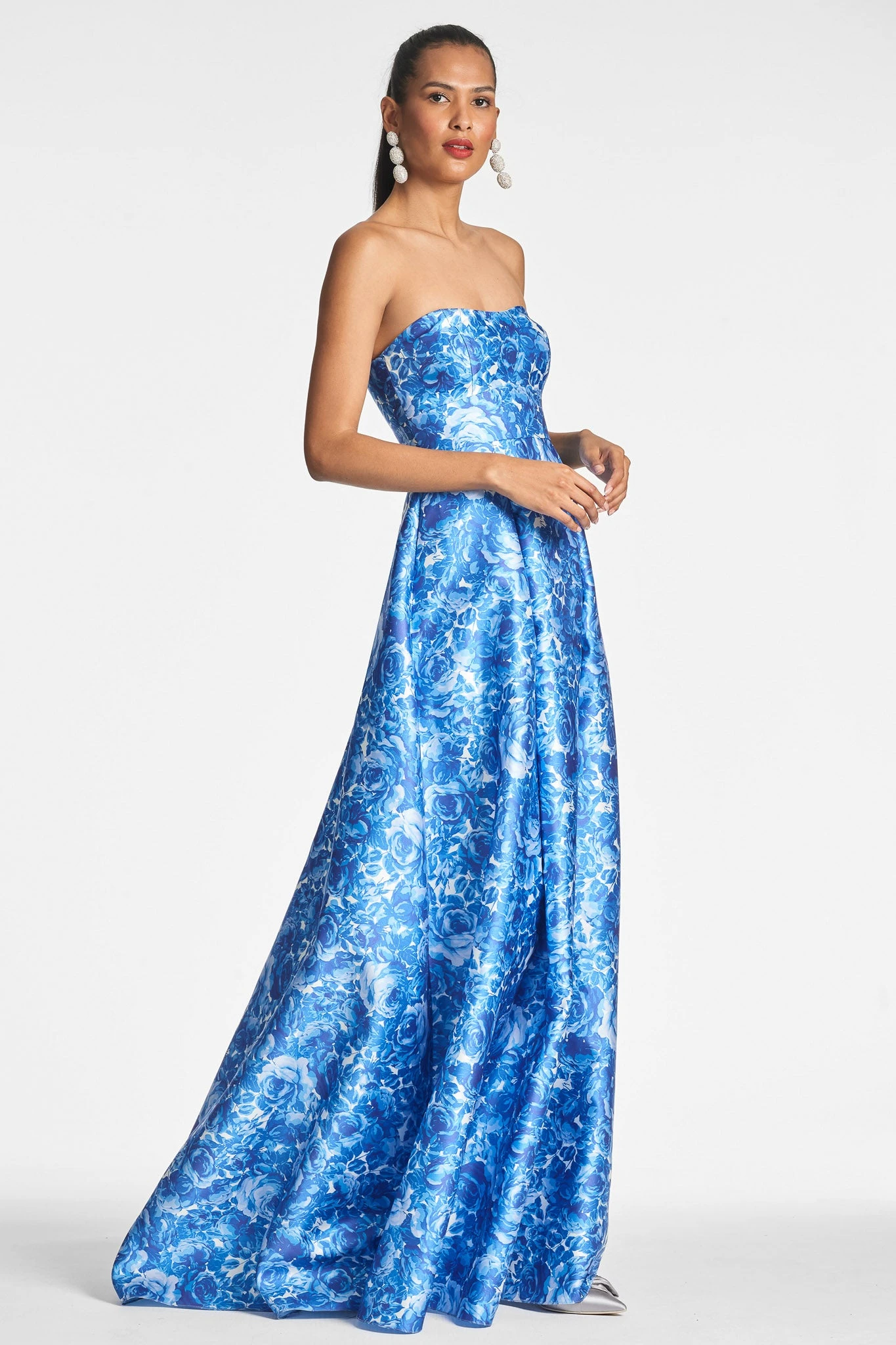 Giovanna Gown - Mediterranean Blooms 6 Giovanna Gown - Mediterranean Blooms - Image 4