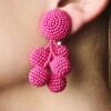 MINI COCONUTS EARRINGS - FUCHSIA 1 MINI COCONUTS EARRINGS - FUCHSIA -Sachin & Babi Clothing J18E02 MINICOCONUTS FUCHSIA 85046dab a1fe 44e3 a17a 31a09e49f6aa