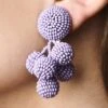 MINI COCONUTS EARRINGS - LILAC -Sachin & Babi Clothing J18E02 MINICOCONUTS LILAC 541955d0 adcc 4364 a04f 499923b51da0