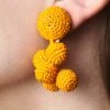 MINI COCONUTS EARRINGS - TANGERINE -Sachin & Babi Clothing J18E02 MINICOCONUTS TANGERINE 248230e2 c78a 4c10 97f1 db5ee825361d