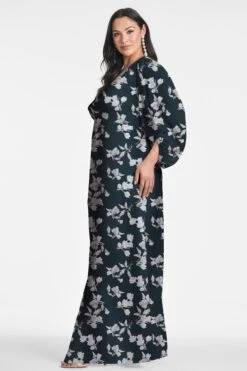 Jenny Gown - Navy Venetia Petal -Sachin & Babi Clothing JENNYGOWN NAVYVENETIAPETALS SIDE c78d7be5 3b25 4986 a2f5 f6081e1a0458