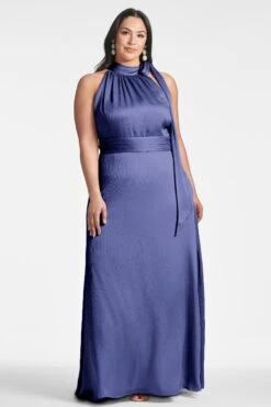 Kayla Gown - Deep Cobalt -Sachin & Babi Clothing KAYLAGOWN DEEPCOBALT FRONT3