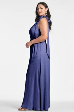 Kayla Gown - Deep Cobalt -Sachin & Babi Clothing KAYLAGOWN DEEPCOBALT SIDE5