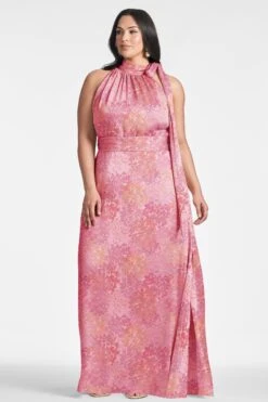 Kayla Gown - Pastel Sunset Hydrangea -Sachin & Babi Clothing KAYLAGOWN SUNSETHYDRANGEA FRONT9 d89166a5 e7a0 4b9a 9809 f06b3e7a2918