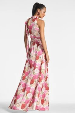Kayla Gown - Campo Di Fiore -Sachin & Babi Clothing KAYLAGOWN CAMPODIFIORE BACK