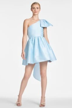 Kelsi Dress - Sky Blue -Sachin & Babi Clothing KELSIDRESS SKYBLUE FRONT2