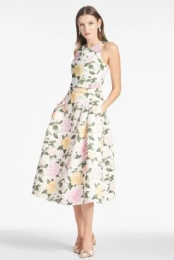 Lydia Skirt - Pink Lemonade Bouquet