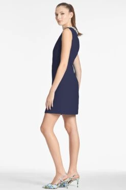 LIZ DRESS - DARK MIDNIGHT 10 LIZ DRESS - DARK MIDNIGHT -Sachin & Babi Clothing LIZDRESS MIDNIGHT SIDE3