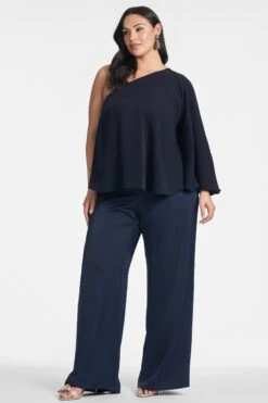 Morgan Top - Midnight -Sachin & Babi Clothing MORGANTOP MIDNIGHT FRONT1