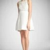 Pia Dress - Ivory -Sachin & Babi Clothing PIADRESS IVORY FRONT