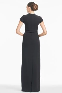 Hudson Gown - Black 13 Hudson Gown - Black -Sachin & Babi Clothing R251G12 001 7