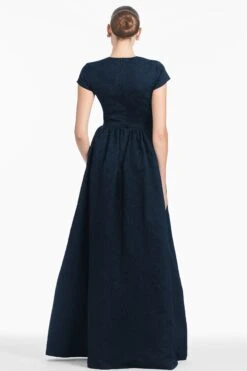 Estelle Gown - Poseidon -Sachin & Babi Clothing R251G13 410 10 POSEIDON