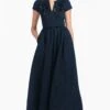 Estelle Gown - Poseidon -Sachin & Babi Clothing R251G13 410 5 POSEIDON