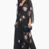 Jenny Gown - Noir Blossom -Sachin & Babi Clothing R251G43 004