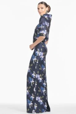 The Hug Shawl - Midnight Corsage - Final Sale -Sachin & Babi Clothing R251J06 414 2