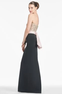 Marilyn Gown - Blush/Black -Sachin & Babi Clothing R252G07 001 2