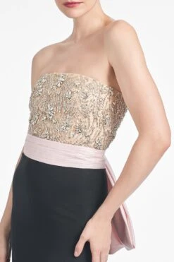 Marilyn Gown - Blush/Black -Sachin & Babi Clothing R252G07 001 4