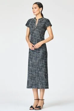 EMBELLISHED LIZ DRESS - OBSIDIAN FROST -Sachin & Babi Clothing R261D07 001 3