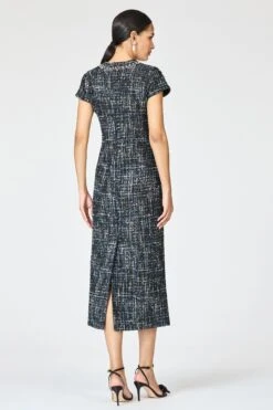 EMBELLISHED LIZ DRESS - OBSIDIAN FROST -Sachin & Babi Clothing R261D07 001 5