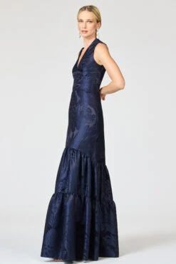 CELLA GOWN - DEEP OCEAN -Sachin & Babi Clothing R261G04 411 6