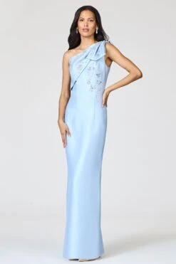 EMBELLISHED OLIVIA GOWN - GLACIAL BLUE -Sachin & Babi Clothing R261G09 454 4